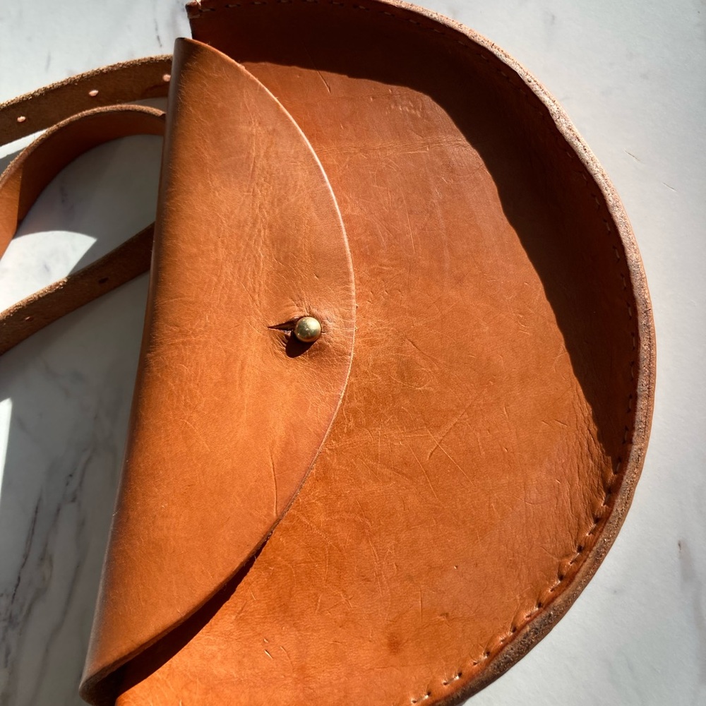 Tree Fairfax Beautifully 10" Half Moon Waist/Crossbody Bag.